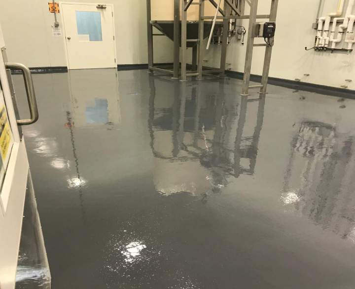 Revêtement de sol en époxy Drummondville