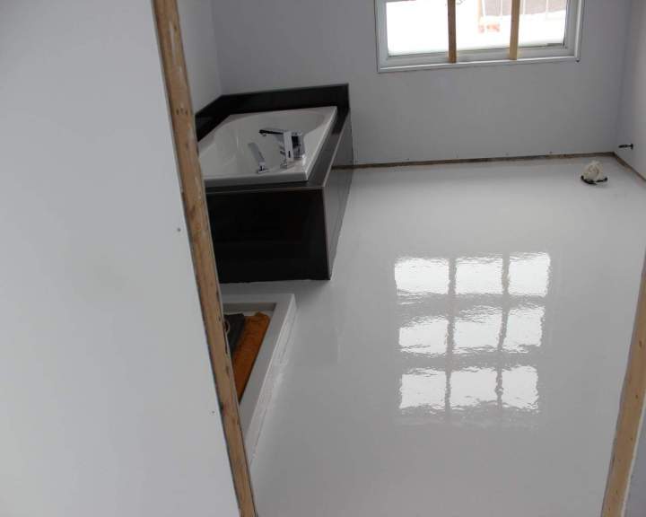 Sol intérieur en résine Drummondville 