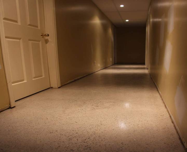 Sol en béton poli Drummondville 