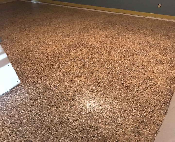 Revêtement de sol en caoutchouc coulé Drummondville 