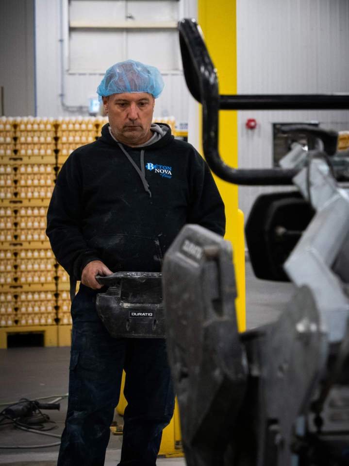 Sol industriel en époxy Drummondville