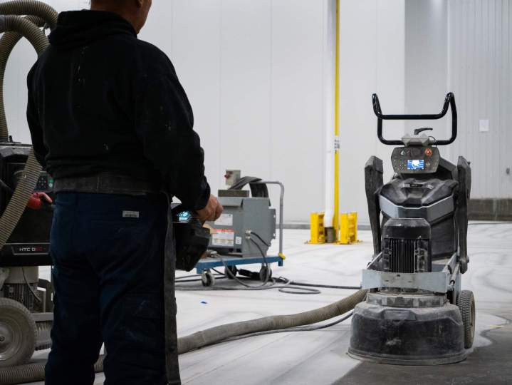 Polissage de béton au diamant Drummondville