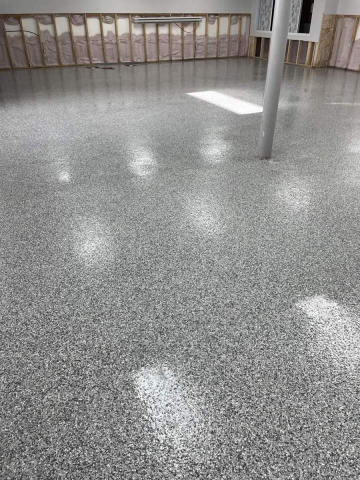 Application d'époxy pour sol industriel Drummondville
