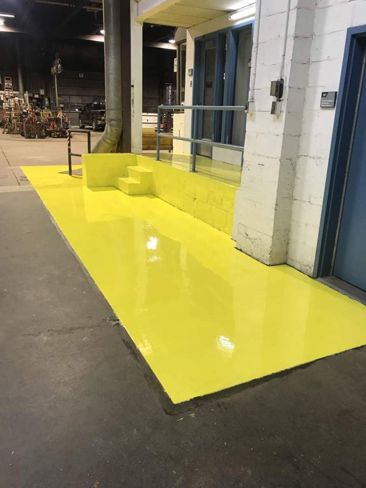 Béton à surface brillante Drummondville