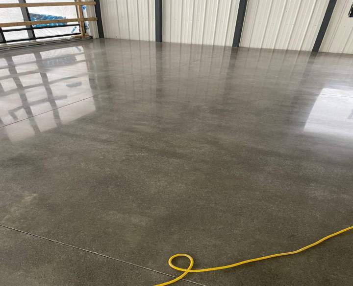Polished concrete floor Drummondville