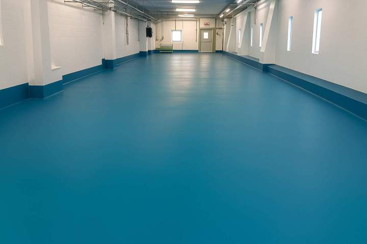 Cementitious polyurethane flooring Drummondville